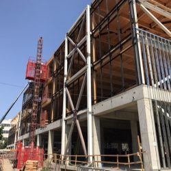 An image of a building being constructed